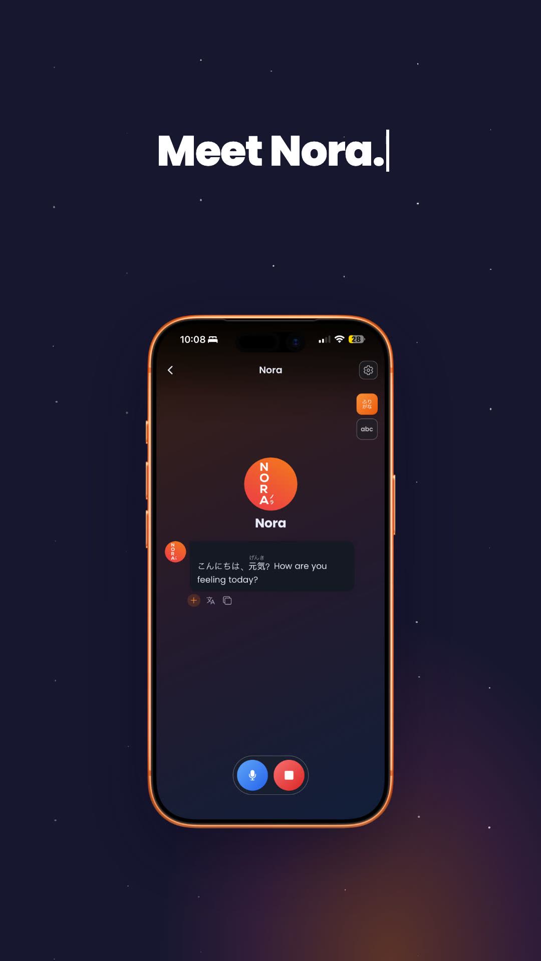 Meet Nora, your AI language tutor: the launch film